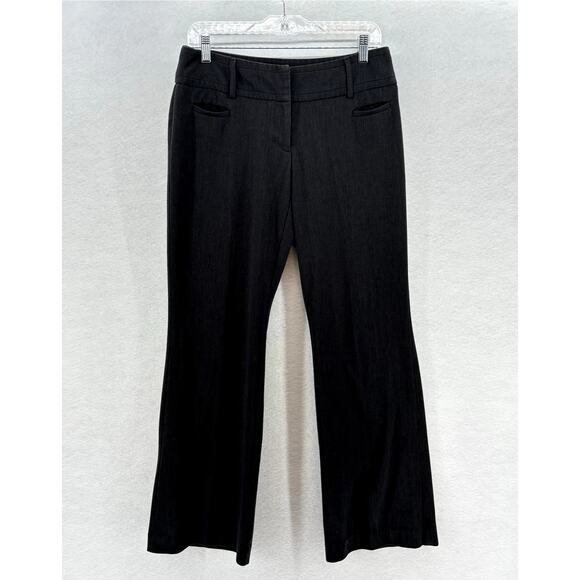 Apt. 9 Curvy Fit Dark Gray Bootcut Dress Pants Work Business School Women size 4 - Picture 1 of 9